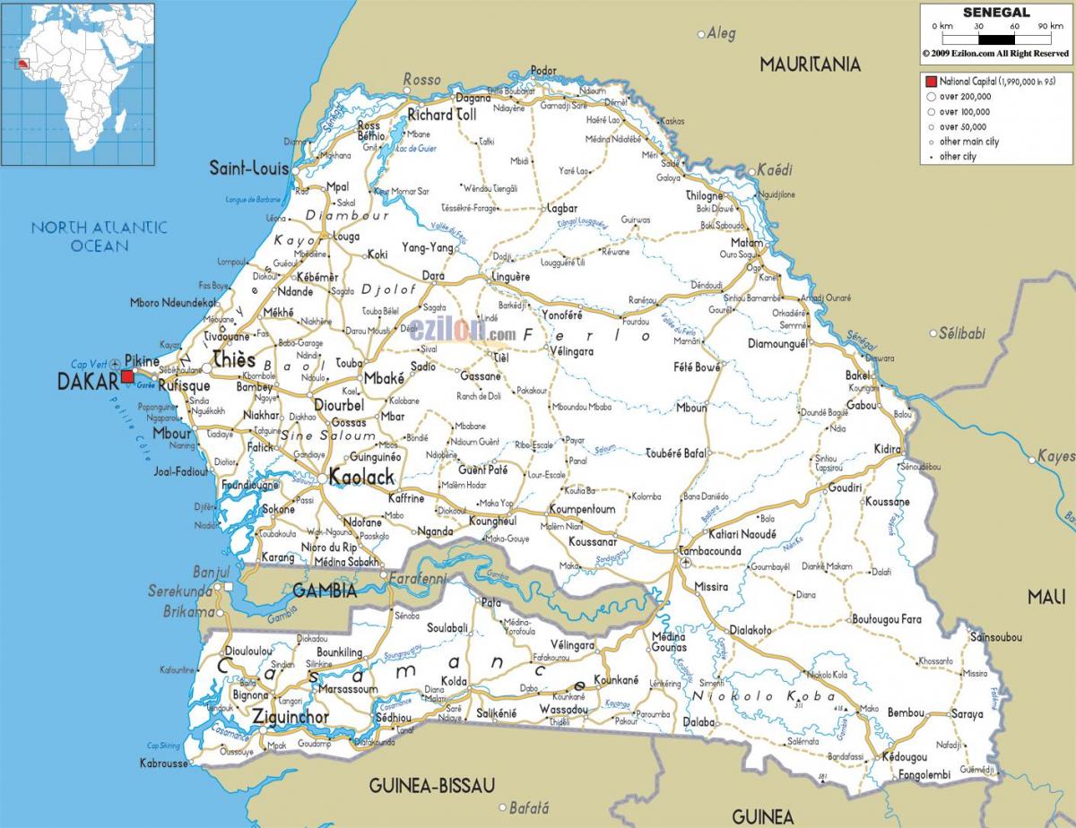 Senegal casamance hartë