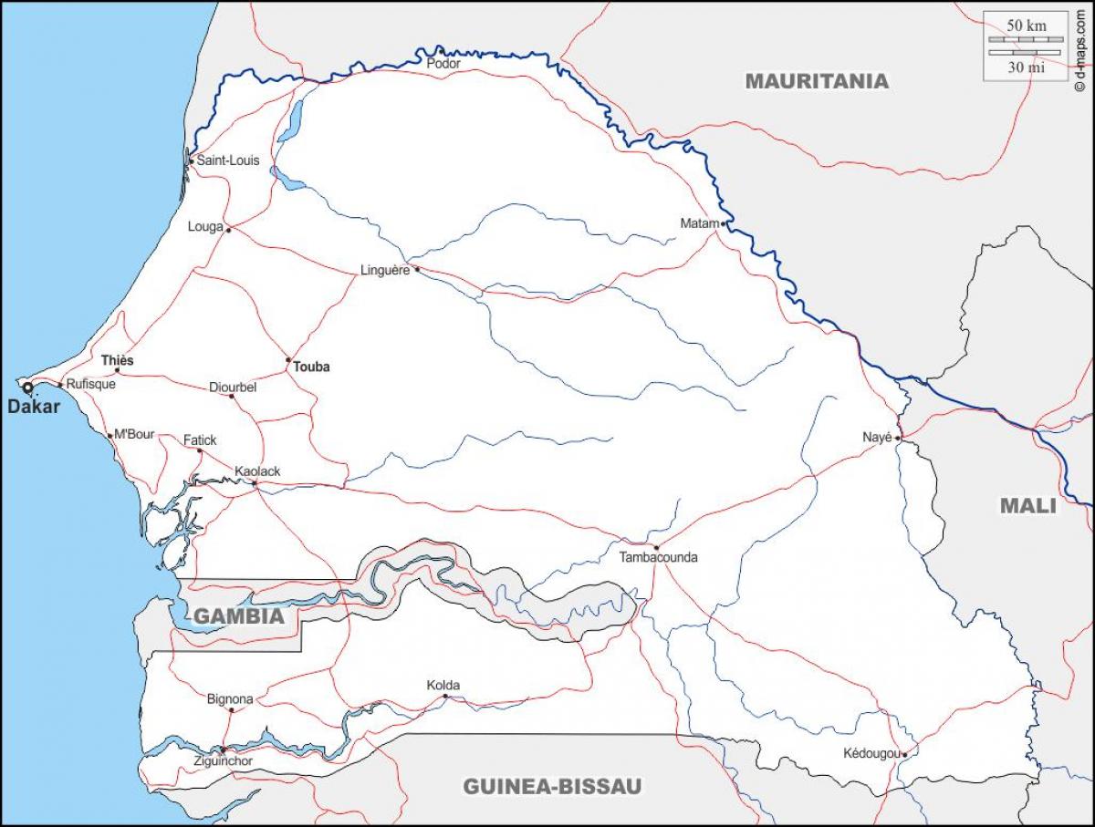 harta e touba Senegal